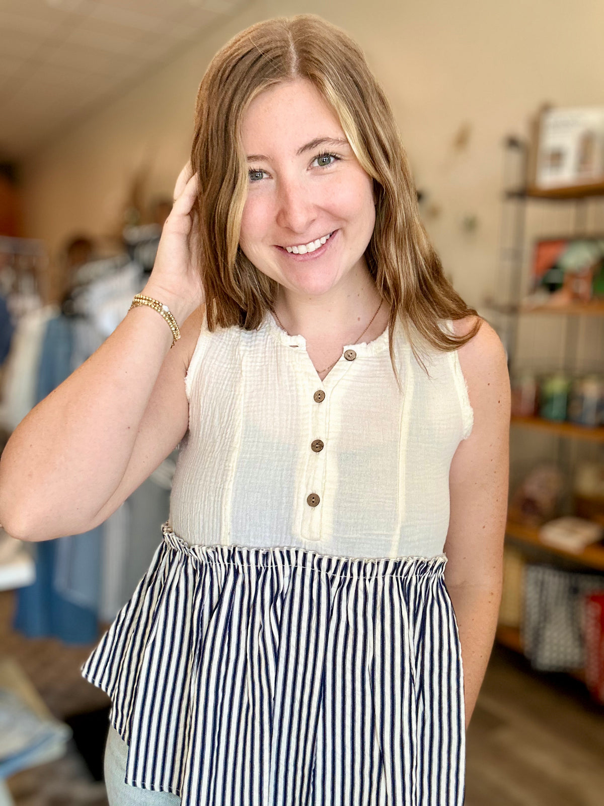 Riley Top-mello-R3vel Threads, Women's Fashion Boutique, Located in Hudsonville, Michigan