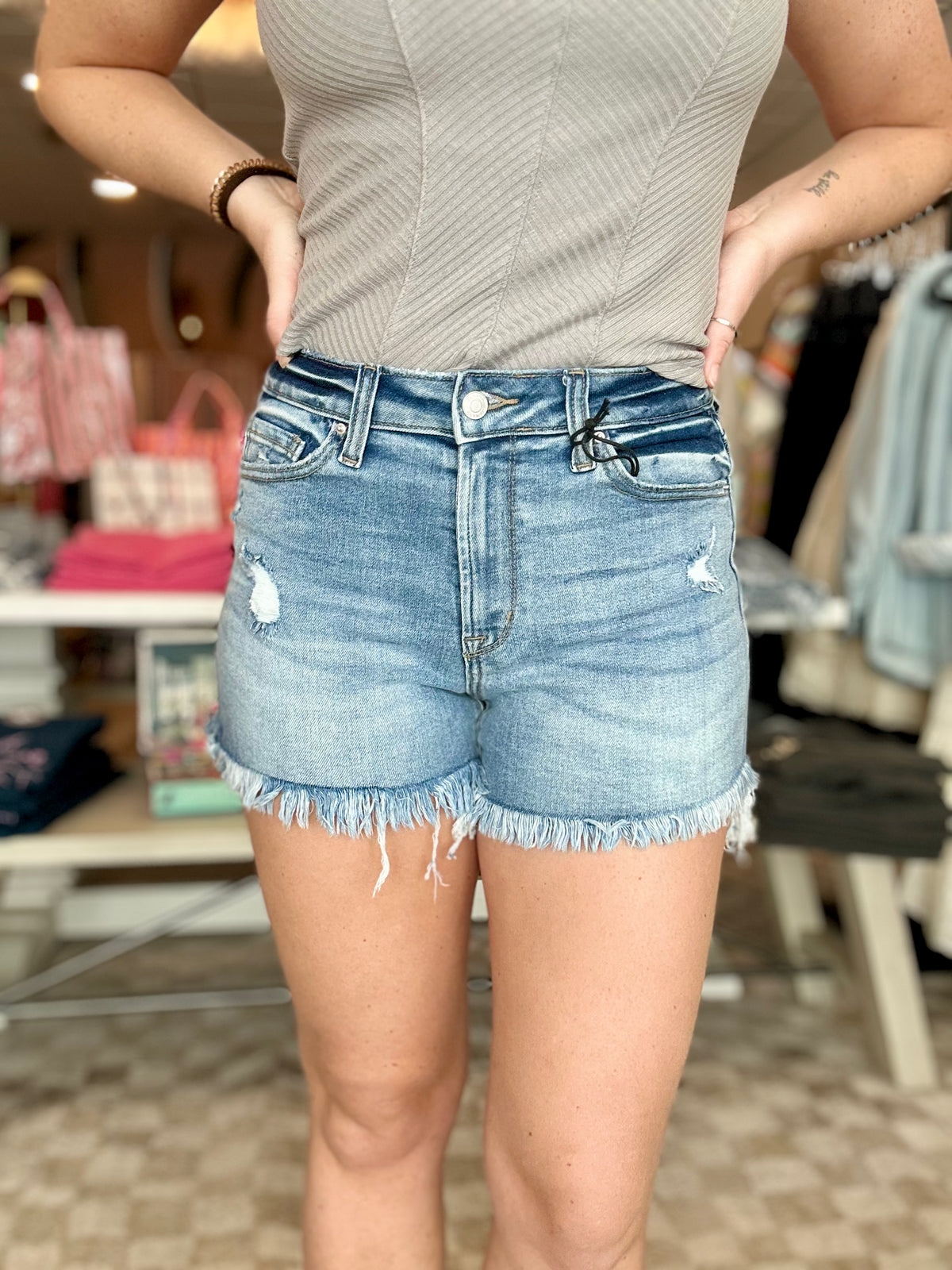 Brynn Shorts-Zenana-R3vel Threads, Women's Fashion Boutique, Located in Hudsonville, Michigan