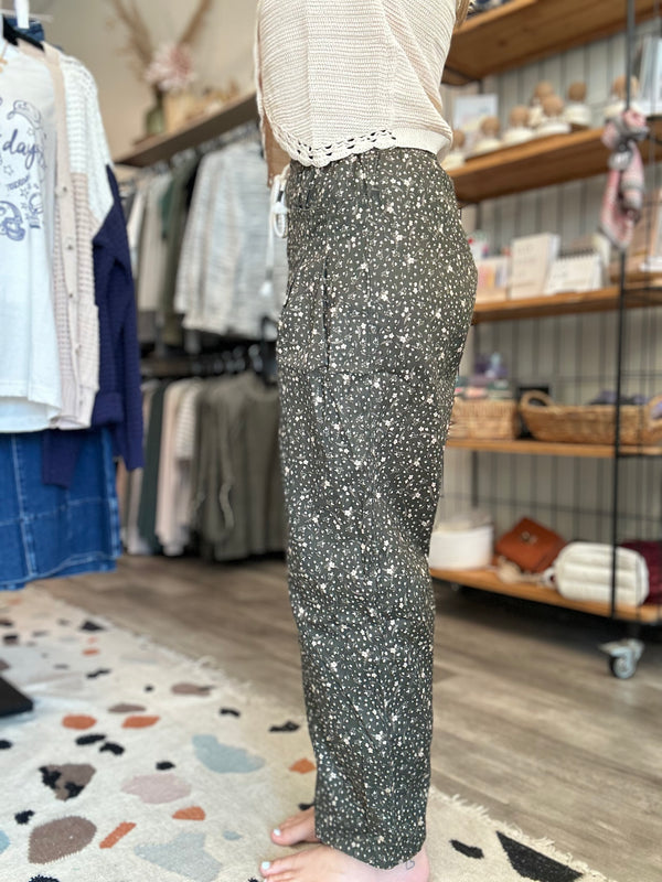 Charlotte Barrel Loose Pant-Anniewear-R3vel Threads, Women's Fashion Boutique, Located in Hudsonville, Michigan