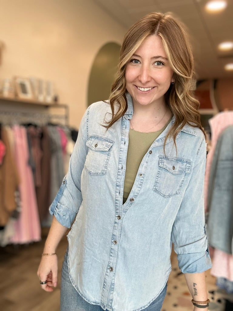Sloane Top-Doe & Rae-R3vel Threads, Women's Fashion Boutique, Located in Hudsonville, Michigan
