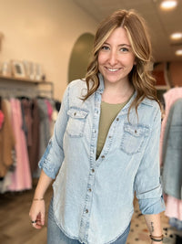 Sloane Top-Doe & Rae-R3vel Threads, Women's Fashion Boutique, Located in Hudsonville, Michigan