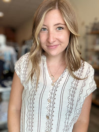 Cove Top-Blu Pepper-R3vel Threads, Women's Fashion Boutique, Located in Hudsonville, Michigan
