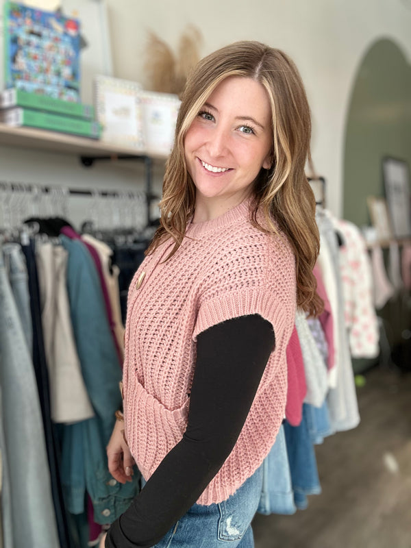 Lennon Sweater Vest-Lovelo-R3vel Threads, Women's Fashion Boutique, Located in Hudsonville, Michigan