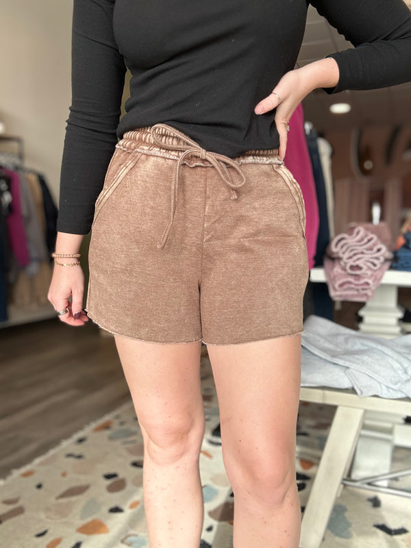 Sienna Shorts-Zenana-R3vel Threads, Women's Fashion Boutique, Located in Hudsonville, Michigan