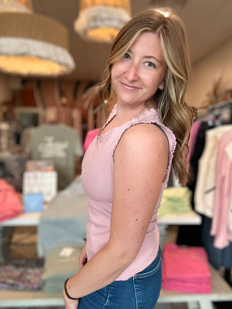 Lynn Tank-Doe & Rae-R3vel Threads, Women's Fashion Boutique, Located in Hudsonville, Michigan