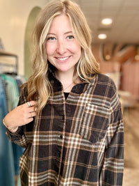 Killian Flannel-J.O.A-R3vel Threads, Women's Fashion Boutique, Located in Hudsonville, Michigan