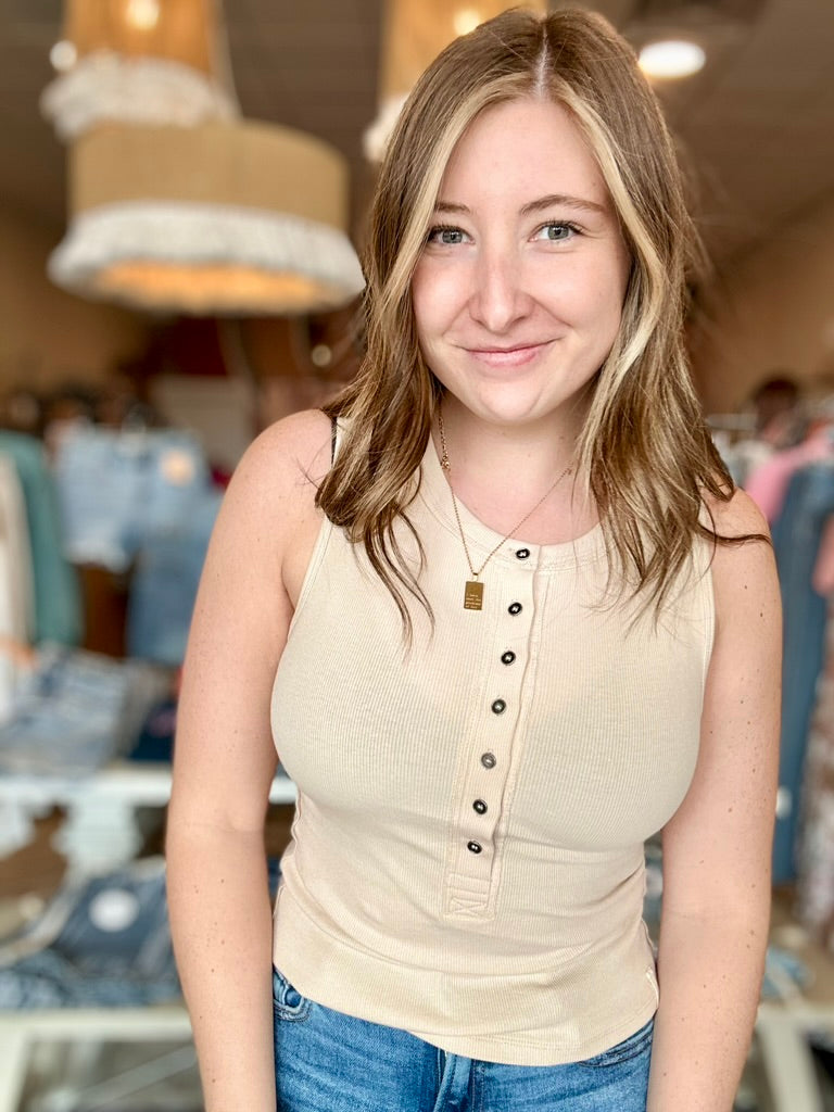Amy Tank-Aemi + Co-R3vel Threads, Women's Fashion Boutique, Located in Hudsonville, Michigan