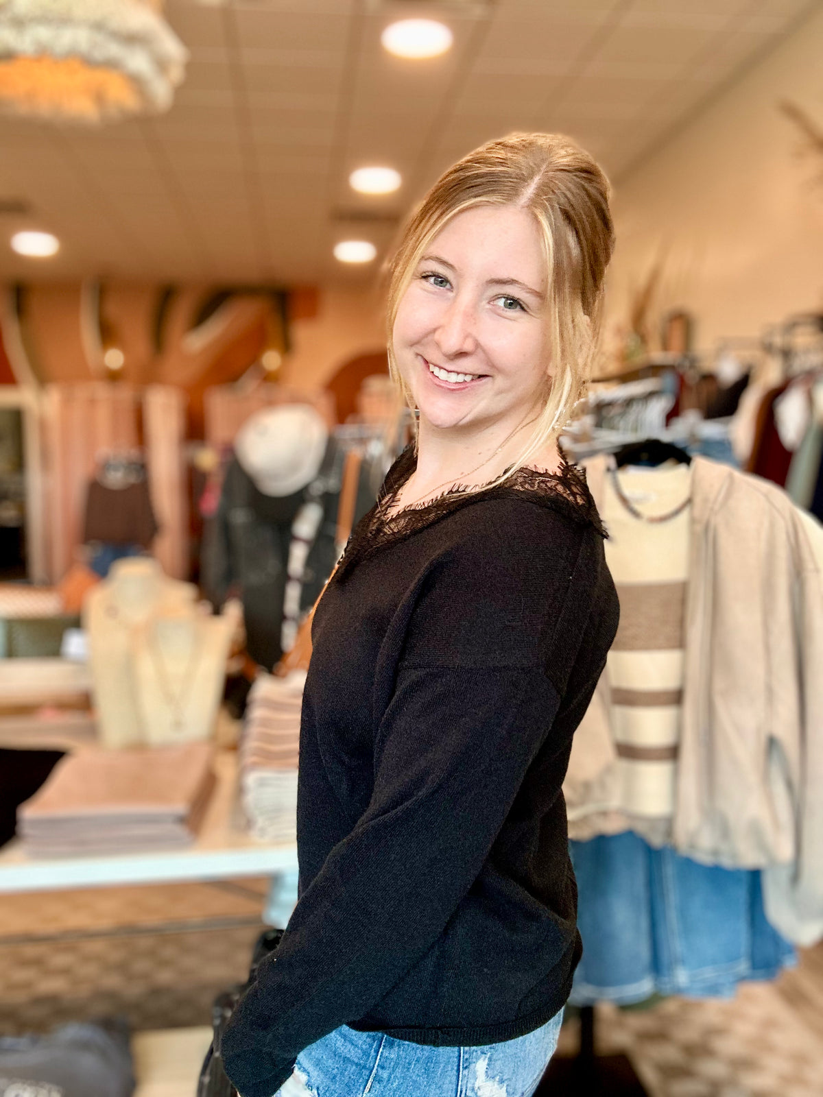 Sarah Top-Double Zero-R3vel Threads, Women's Fashion Boutique, Located in Hudsonville, Michigan