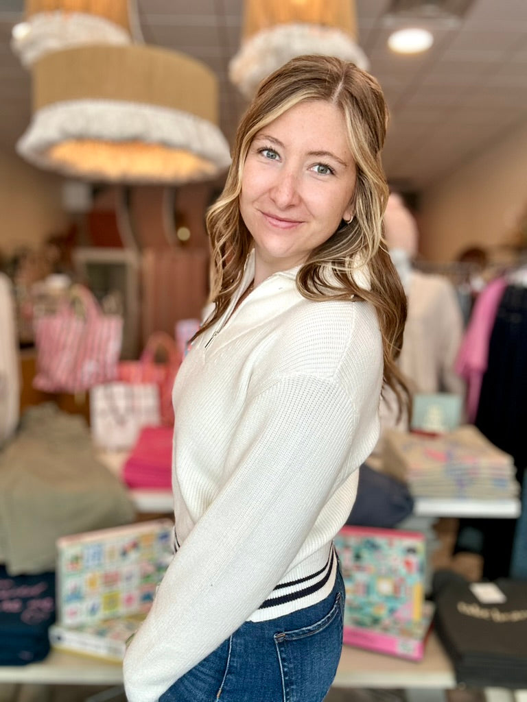 Amanda Pullover-tres bien-R3vel Threads, Women's Fashion Boutique, Located in Hudsonville, Michigan