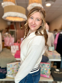 Amanda Pullover-tres bien-R3vel Threads, Women's Fashion Boutique, Located in Hudsonville, Michigan