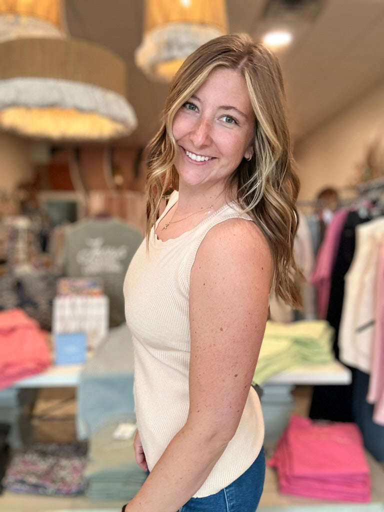 Sienna Tank-Doe & Rae-R3vel Threads, Women's Fashion Boutique, Located in Hudsonville, Michigan