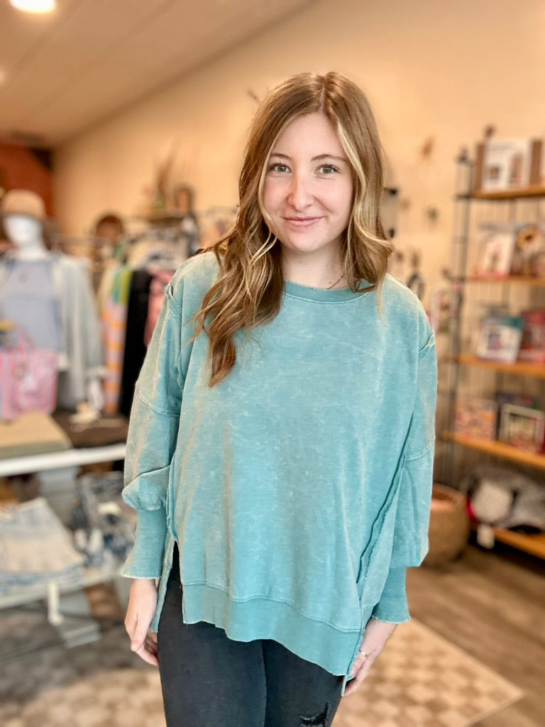 Jennifer Pullover-Zenana-R3vel Threads, Women's Fashion Boutique, Located in Hudsonville, Michigan