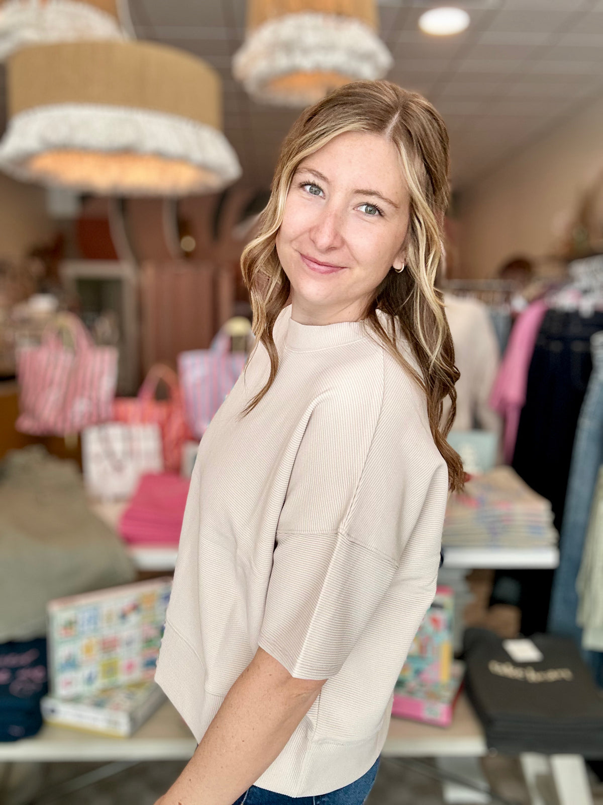 Leila Top-Zenana-R3vel Threads, Women's Fashion Boutique, Located in Hudsonville, Michigan