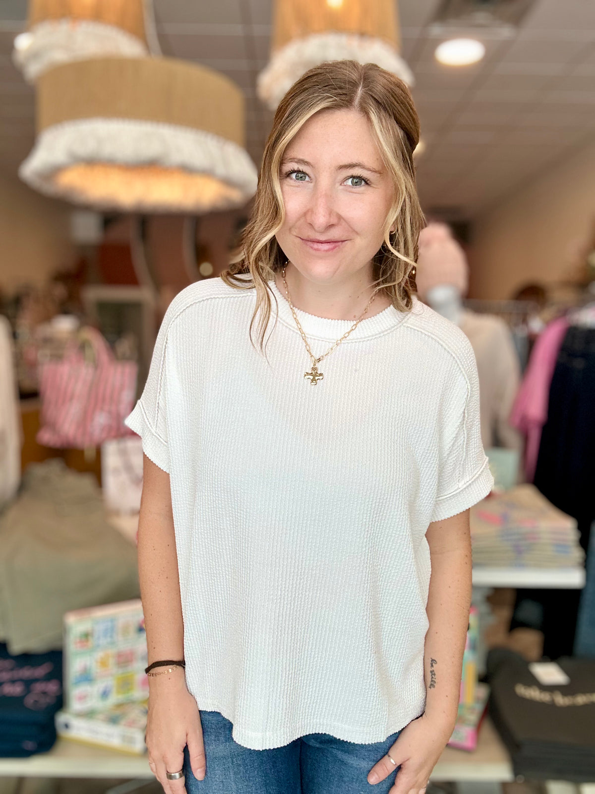 Leslie Top-Zenana-R3vel Threads, Women's Fashion Boutique, Located in Hudsonville, Michigan