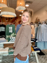 Lisa Top-Blu Pepper-R3vel Threads, Women's Fashion Boutique, Located in Hudsonville, Michigan