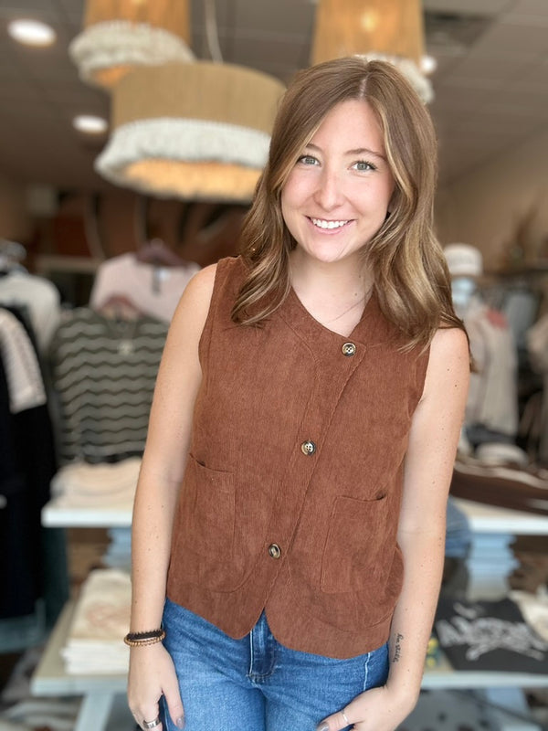 Laurel Vest-Doe & Rae-R3vel Threads, Women's Fashion Boutique, Located in Hudsonville, Michigan