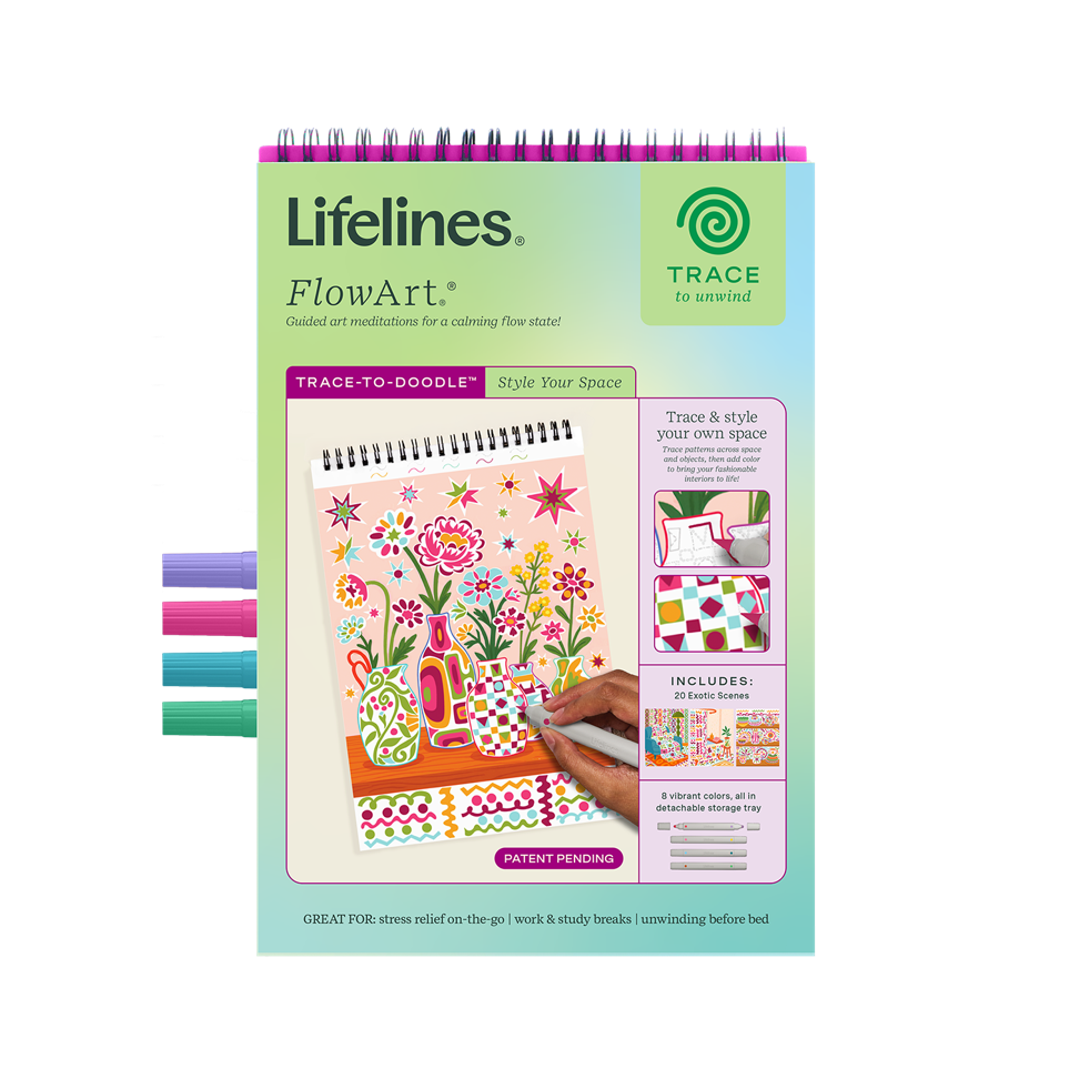 FlowArt Trace To Doodle Style Your Space-Lifelines-R3vel Threads, Women's Fashion Boutique, Located in Hudsonville, Michigan