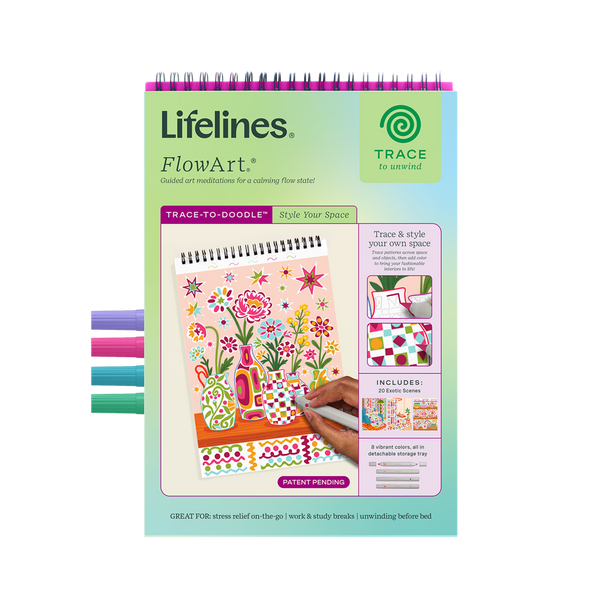FlowArt Trace To Doodle Style Your Space-Lifelines-R3vel Threads, Women's Fashion Boutique, Located in Hudsonville, Michigan