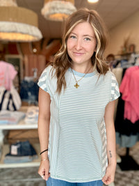 Lisa Top-Doe & Rae-R3vel Threads, Women's Fashion Boutique, Located in Hudsonville, Michigan