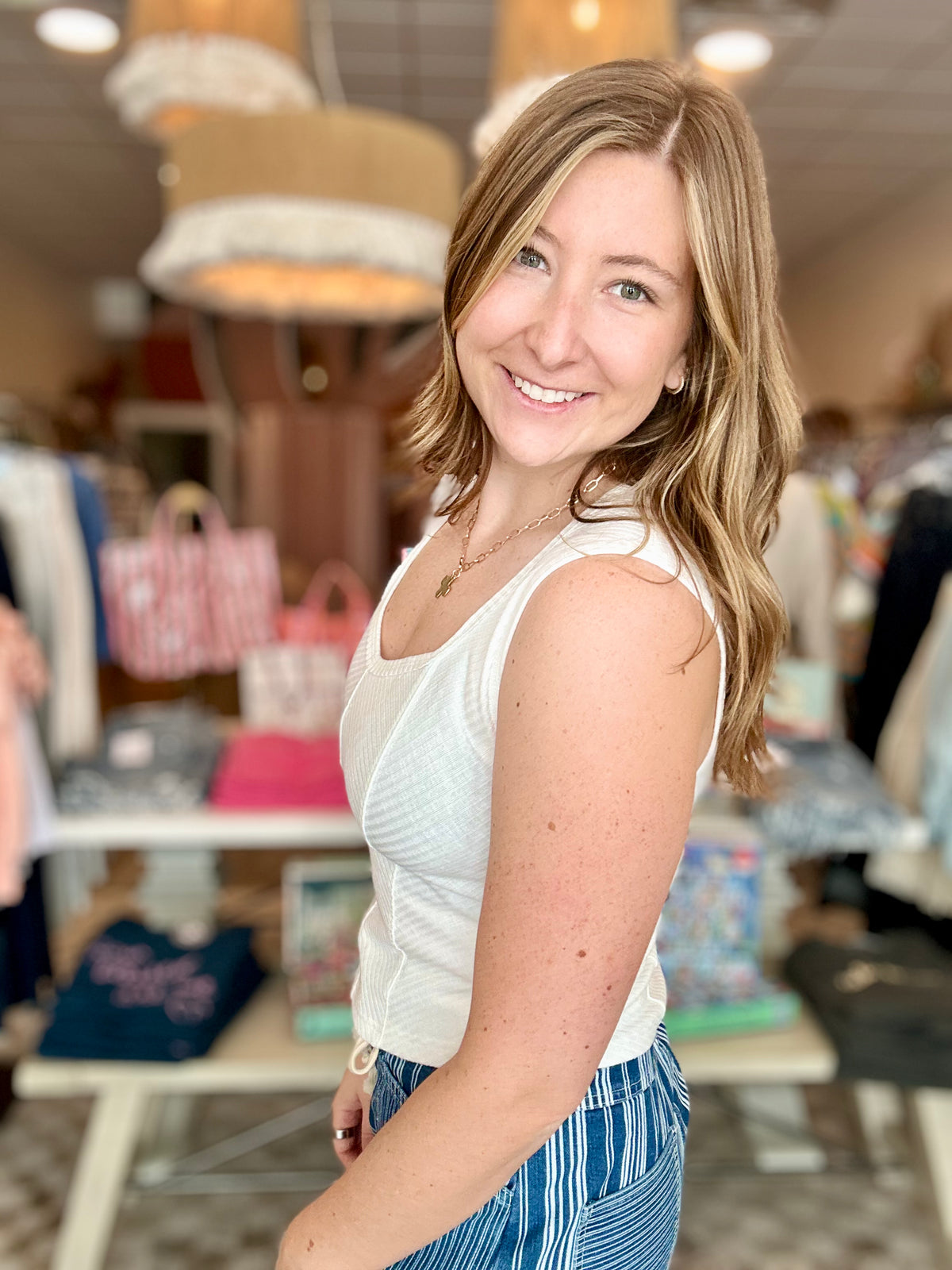Amy Tank-Aemi + Co-R3vel Threads, Women's Fashion Boutique, Located in Hudsonville, Michigan