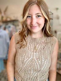 Abigail Crochet Top
