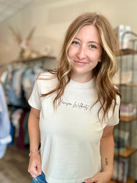 Spirit Wear Cropped Tee-r3velthreads-R3vel Threads, Women's Fashion Boutique, Located in Hudsonville, Michigan