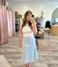 Haven Skirt-Doe & Rae-R3vel Threads, Women's Fashion Boutique, Located in Hudsonville, Michigan