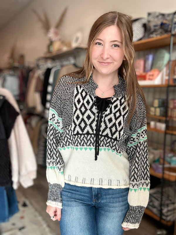 Lacy Sweater-&Merci-R3vel Threads, Women's Fashion Boutique, Located in Hudsonville, Michigan