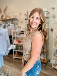 Abigail Crochet Top