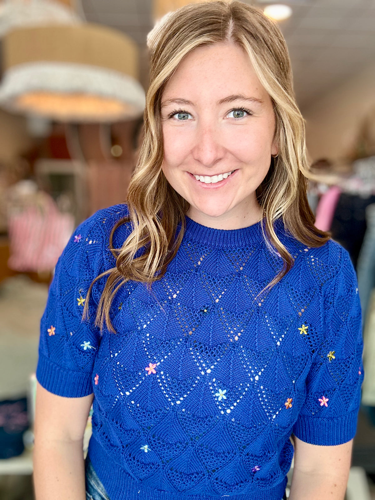 Daisy Sweater Top-&Merci-R3vel Threads, Women's Fashion Boutique, Located in Hudsonville, Michigan
