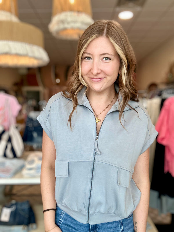 Georgia Top-Doe & Rae-R3vel Threads, Women's Fashion Boutique, Located in Hudsonville, Michigan