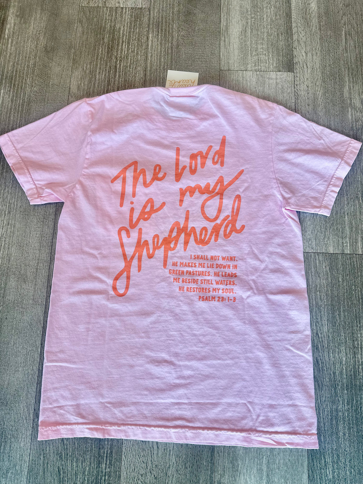 Lord is My Shepherd Tee-Dear Heart-R3vel Threads, Women's Fashion Boutique, Located in Hudsonville, Michigan
