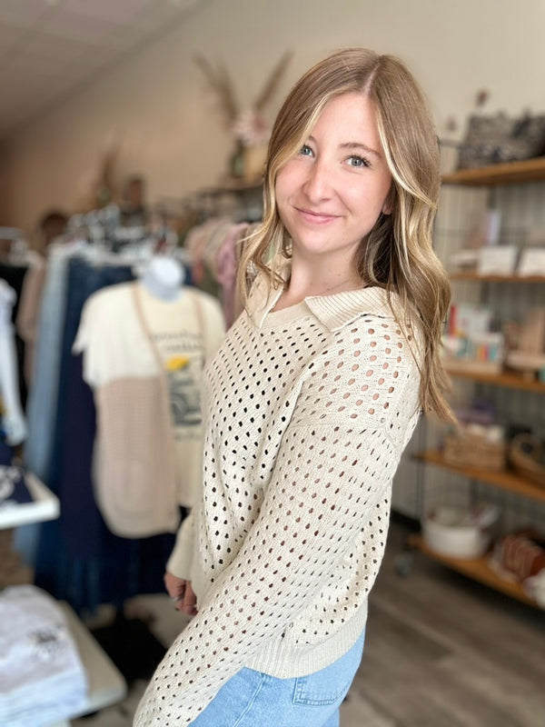 Georgia Sweater-Doe & Rae-R3vel Threads, Women's Fashion Boutique, Located in Hudsonville, Michigan