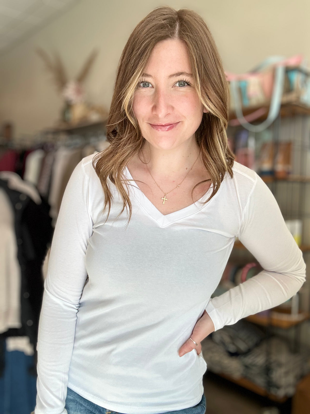 Sara Long Sleeve-Zenana-R3vel Threads, Women's Fashion Boutique, Located in Hudsonville, Michigan