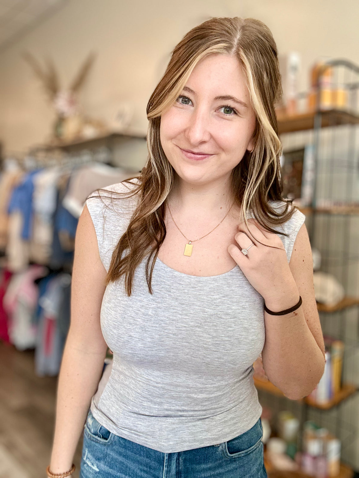 Kelly Tank-Zenana-R3vel Threads, Women's Fashion Boutique, Located in Hudsonville, Michigan