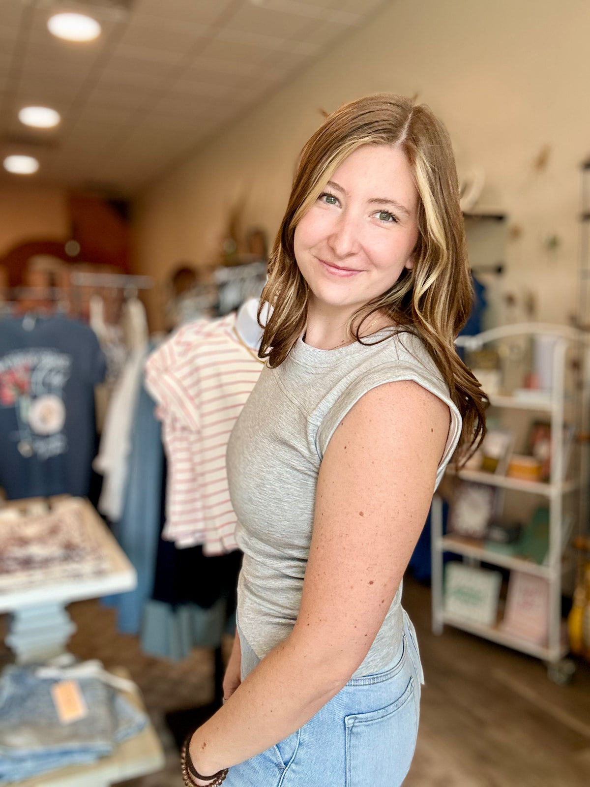 Jerrica Top-Doe & Rae-R3vel Threads, Women's Fashion Boutique, Located in Hudsonville, Michigan