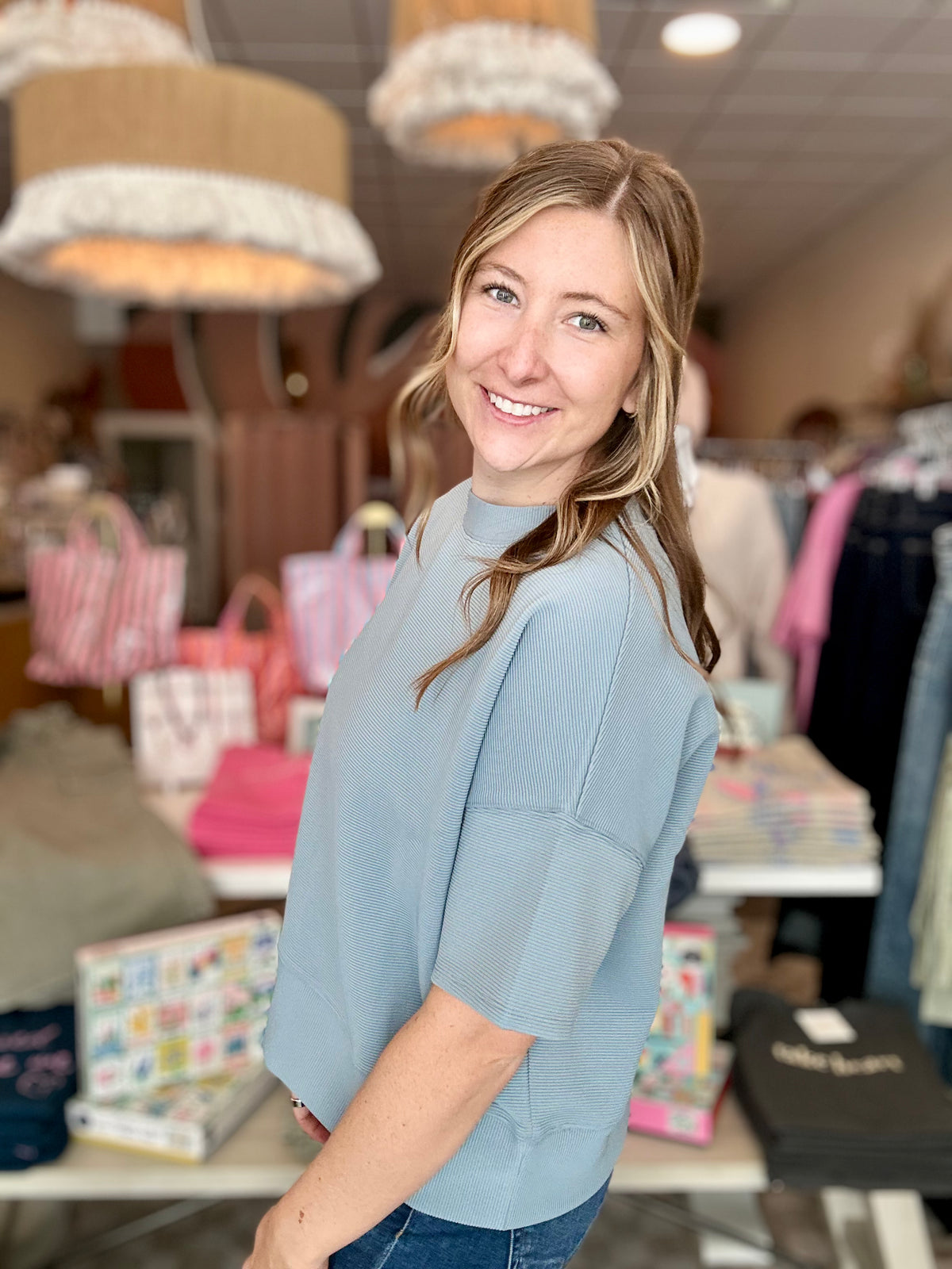 Leila Top-Zenana-R3vel Threads, Women's Fashion Boutique, Located in Hudsonville, Michigan