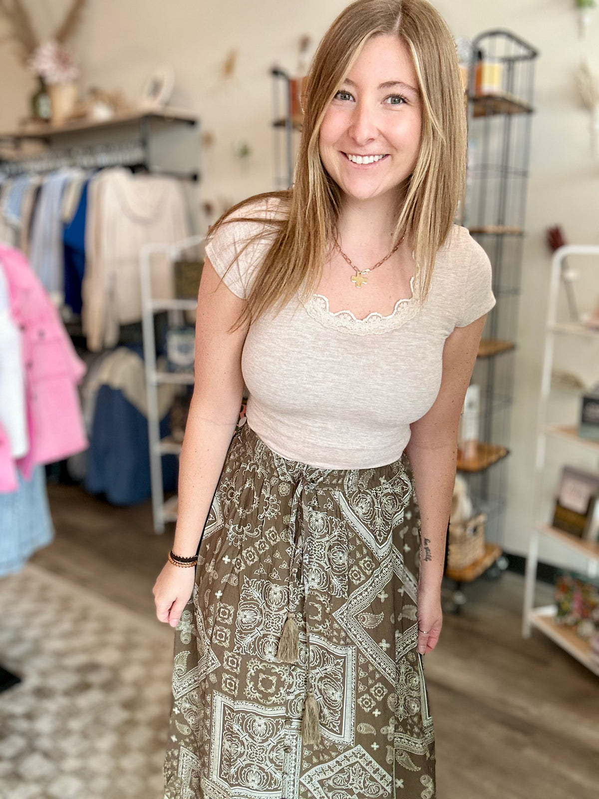 Haley Skirt-Bluivy-R3vel Threads, Women's Fashion Boutique, Located in Hudsonville, Michigan