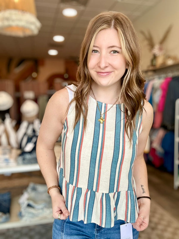 Jenna Tank-Hem & Thread-R3vel Threads, Women's Fashion Boutique, Located in Hudsonville, Michigan
