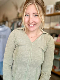 Harley Longsleeve-Doe & Rae-R3vel Threads, Women's Fashion Boutique, Located in Hudsonville, Michigan