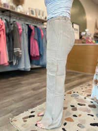 Stella Cargo Pant-Risen-R3vel Threads, Women's Fashion Boutique, Located in Hudsonville, Michigan