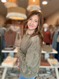 Shelly Pullover-Zenana-R3vel Threads, Women's Fashion Boutique, Located in Hudsonville, Michigan