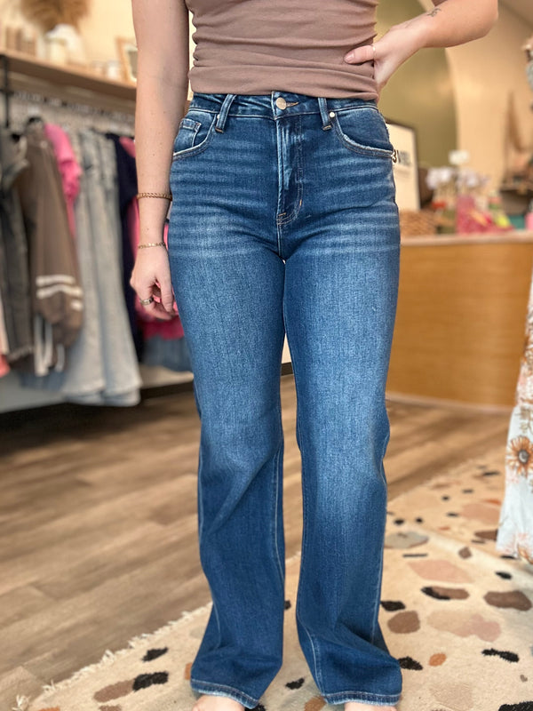 Ruby High Rise Straight-Risen-R3vel Threads, Women's Fashion Boutique, Located in Hudsonville, Michigan