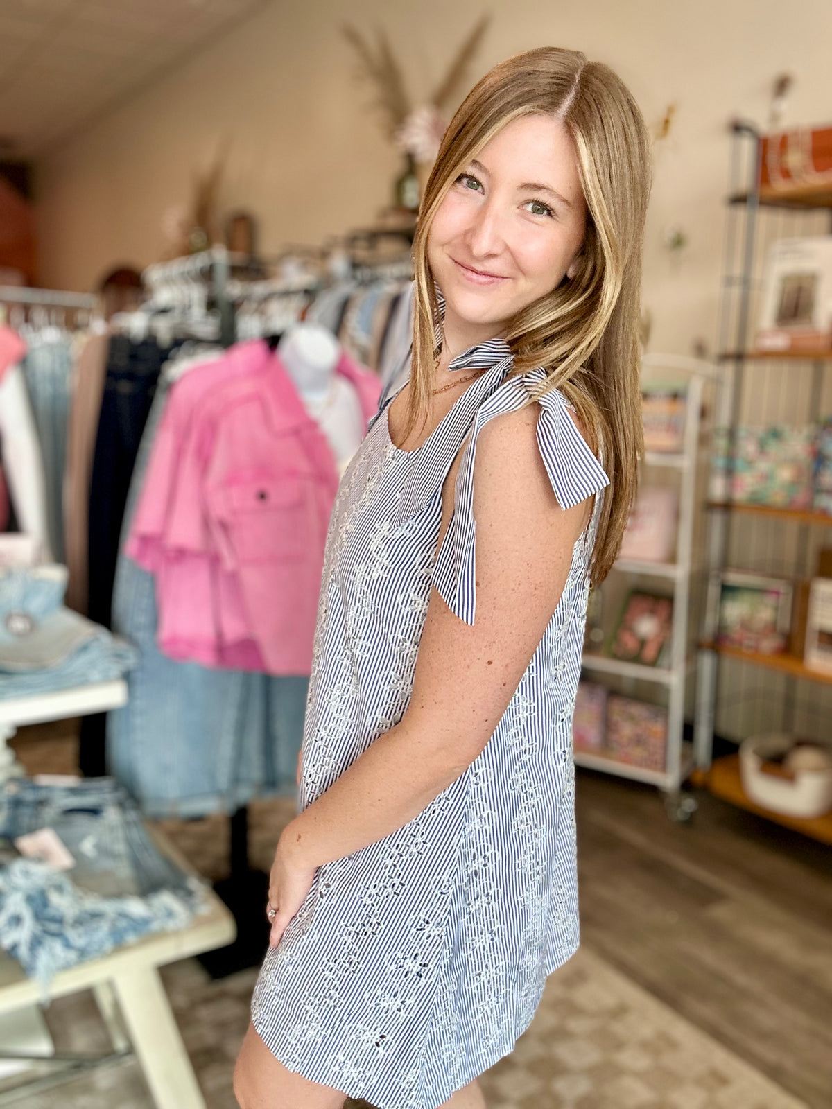 Chase Dress-Doe & Rae-R3vel Threads, Women's Fashion Boutique, Located in Hudsonville, Michigan