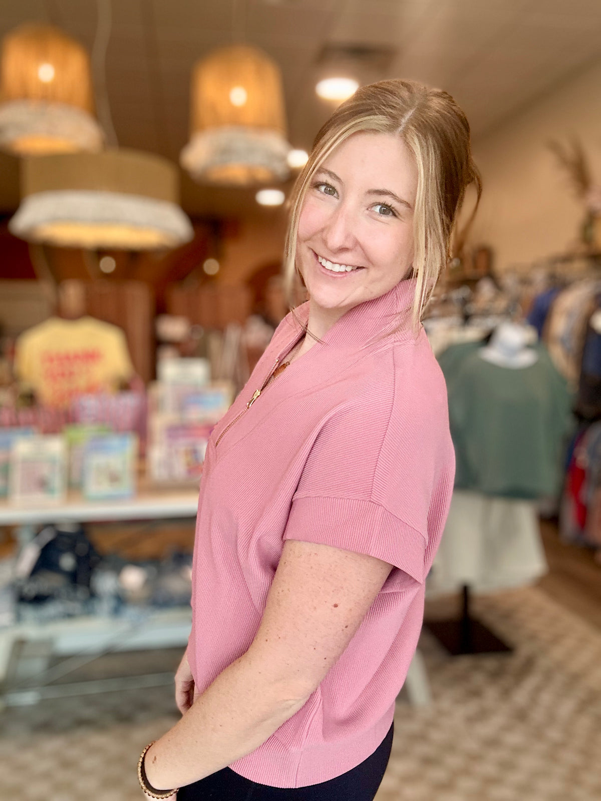 Hallie Top-Zenana-R3vel Threads, Women's Fashion Boutique, Located in Hudsonville, Michigan