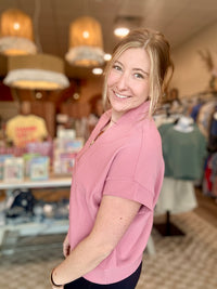 Hallie Top-Zenana-R3vel Threads, Women's Fashion Boutique, Located in Hudsonville, Michigan