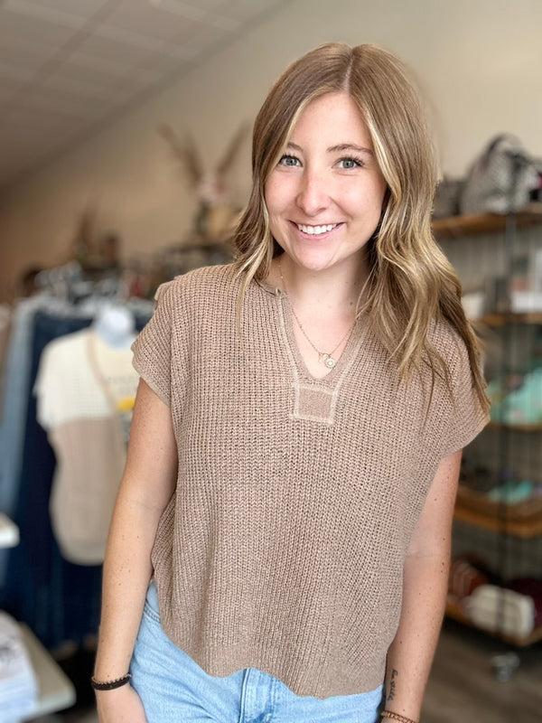 Daisy Top-Blu Pepper-R3vel Threads, Women's Fashion Boutique, Located in Hudsonville, Michigan