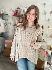Jamie Sweater-kori-R3vel Threads, Women's Fashion Boutique, Located in Hudsonville, Michigan
