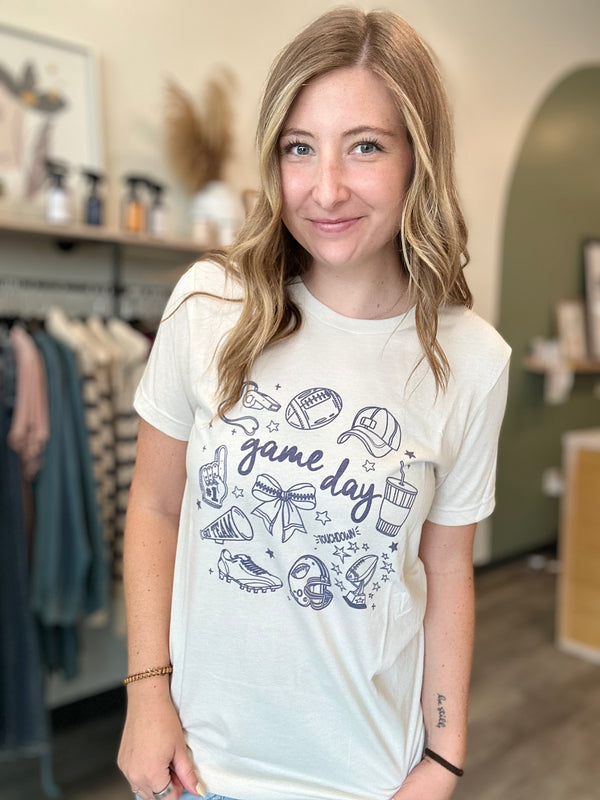 Gameday Graphic Tee-Bella & Canvas-R3vel Threads, Women's Fashion Boutique, Located in Hudsonville, Michigan