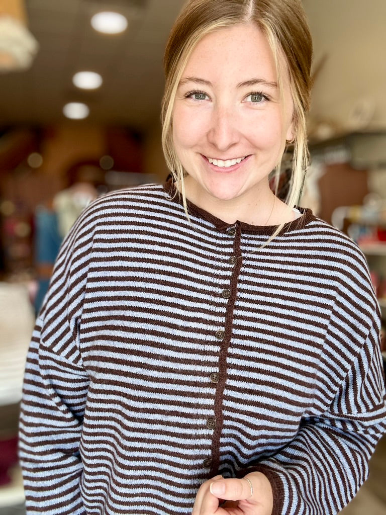 Hannah Sweater - Navy